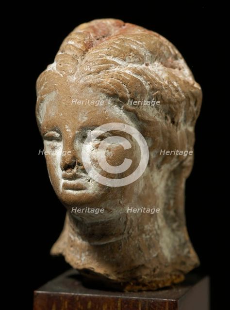 Head of a Woman, 1st-2nd century CE. Creator: Unknown.