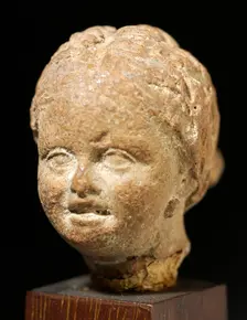 Head of a Woman, 1st-2nd century CE. Creator: Unknown