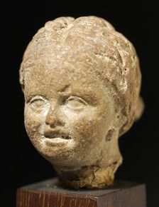 Head of a Woman, 1st-2nd century CE. Creator: Unknown