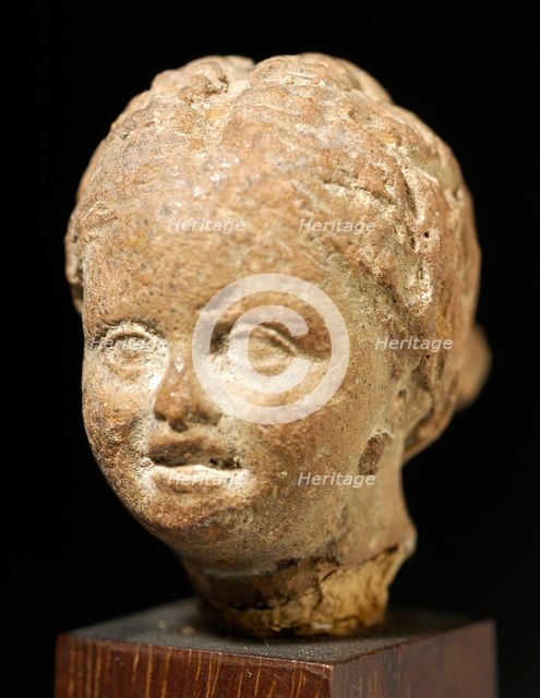 Head of a Woman, 1st-2nd century CE. Creator: Unknown.