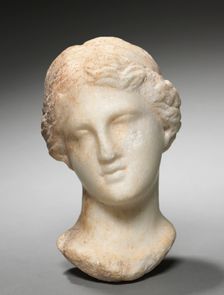 Head of a Woman, 3rd-2nd Century BC. Creator: Unknown