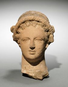 Head of a Woman, 400s BC. Creator: Unknown