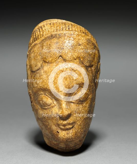 Head of a Woman, 600s BC. Creator: Unknown.