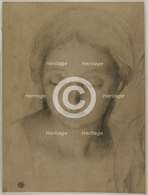Head of a Woman, n.d. Creator: Antonio Cavallucci.