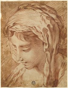 Head of a Woman, n.d. Creator: Francois Boucher