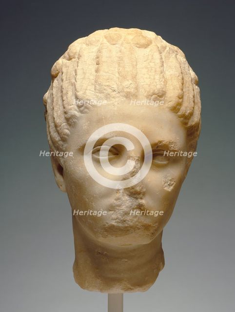 Head of a Woman, about 320 B.C. Creator: Unknown.