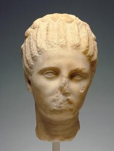 Head of a Woman, about 320 B.C. Creator: Unknown