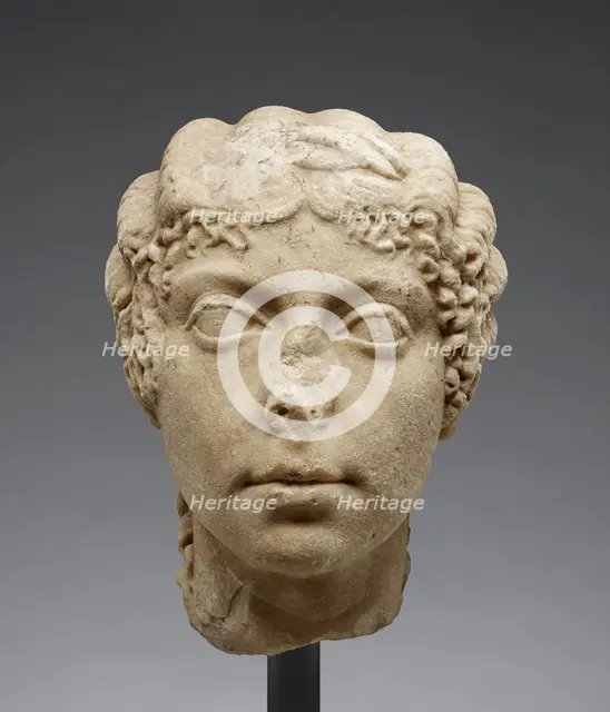 Head of a Woman, about A.D. 50. Creator: Unknown.