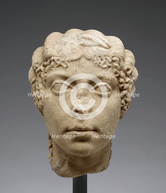 Head of a Woman, about A.D. 50. Creator: Unknown.