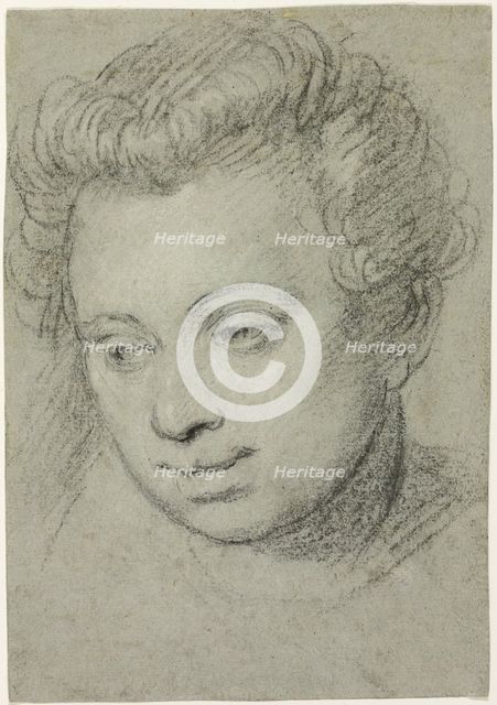 Head of a Woman, c.1575. Creator: Paolo Veronese.