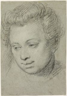 Head of a Woman, c.1575. Creator: Paolo Veronese