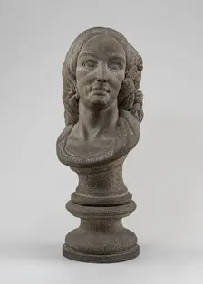 Head of a Woman, c. 1859/1860. Creator: William Rimmer