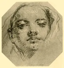 Head of a Woman c1739-c1744, (1928). Artist: Giovanni Battista Tiepolo