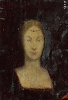 Head of a woman, c1900. Creator: Ladislav Mednyanszky