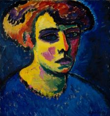 Head of a Woman, c1911. Creator: Javlensky, Alexei, von (1864-1941)