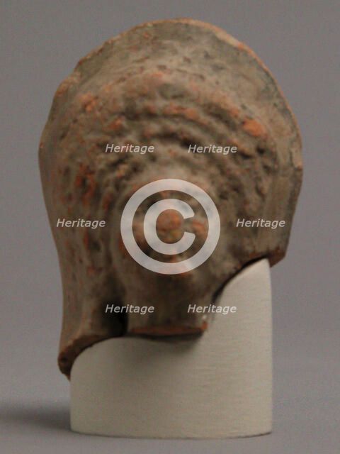 Head of a Woman, Coptic, 4th-7th century. Creator: Unknown.