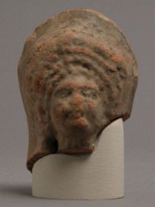 Head of a Woman, Coptic, 4th-7th century. Creator: Unknown