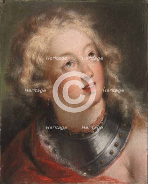 Head of a Woman, first half 18th century. Creator: Rosalba Carriera (Italian, 1675-1757).