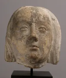 Head of a Woman, French, ca. 1500. Creator: Unknown