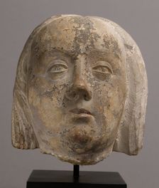 Head of a Woman, French, ca. 1500. Creator: Unknown