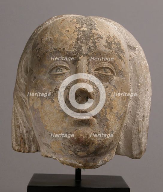 Head of a Woman, French, ca. 1500. Creator: Unknown.