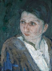 Head of a Woman in Jerusalem, n.d. Creator: Henry Ossawa Tanner