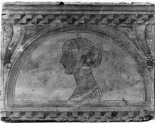 Head of a woman, late 15th century. Creator: Unknown