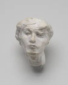 Head of a Woman, possibly 1880s. Creator: Auguste Rodin