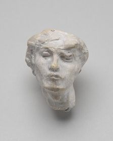Head of a Woman, possibly 1880s. Creator: Auguste Rodin