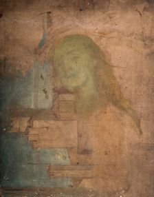 Head of A Woman Superimposed Over Italian Building, 1880-1900. Creator: Louisa Starr