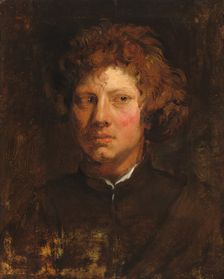 Head of a Young Man, c. 1617/1618. Creator: Anthony van Dyck