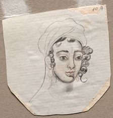 Head of a Young Man, early 1800s. Creator: Unknown
