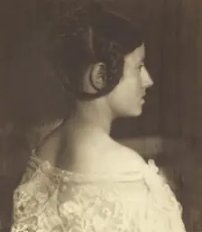 Head of a Young Girl, 1894. Creator: Gertrude Kasebier
