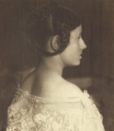 Head of a Young Girl, 1894. Creator: Gertrude Kasebier