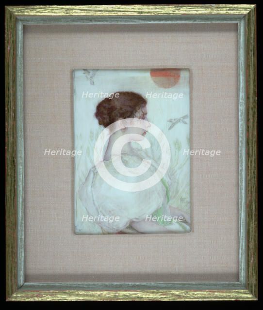 Head of a Young Girl, ca. 1900. Creator: Lucia Fairchild Fuller.