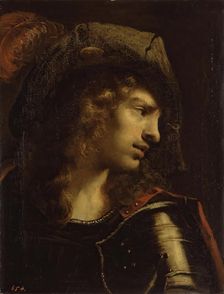 Head of a Young Warrior, 1630. Creator: Pietro della Vecchia