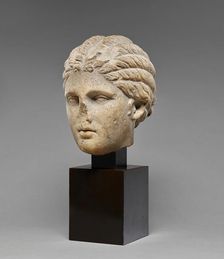 Head of a Young Woman (Small Herculaneum Woman type), 25 B.C.-A.D. 25. Creator: Unknown