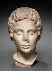 Head of a Youth, 100-1 BC. Creator: Unknown
