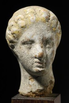 Head of a Youth, 1st-2nd century CE. Creator: Unknown