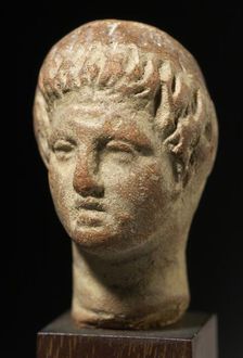 Head of a Youth, 1st-2nd century CE. Creator: Unknown