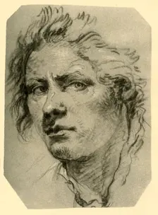 Head of a Youth mid 18th century, (1928). Artist: Giovanni Battista Tiepolo