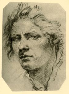 Head of a Youth mid 18th century, (1928). Artist: Giovanni Battista Tiepolo
