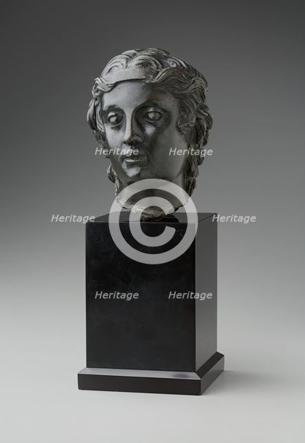 Head of a Youth or Angel, between 1456 and 1470. Creator: Bartolomeo Bellano.