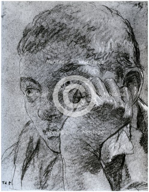 'Head of a Youth', c1750-1753 (1958). Artist: Unknown