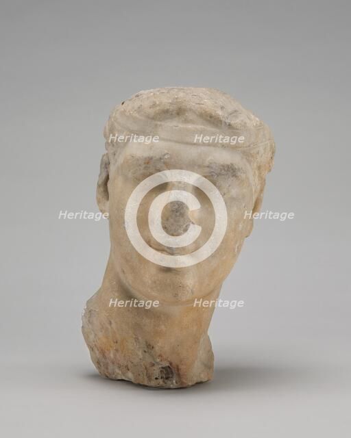 Head of a Youth (Dionysos or a Follower?), c. 220/100 B.C.. Creator: Unknown.