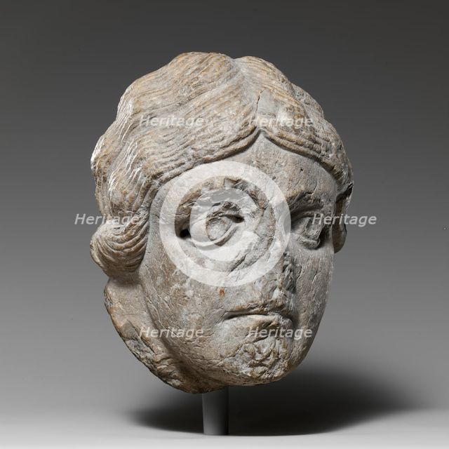 Head of a Youth, French, ca. 1150-75. Creator: Unknown.