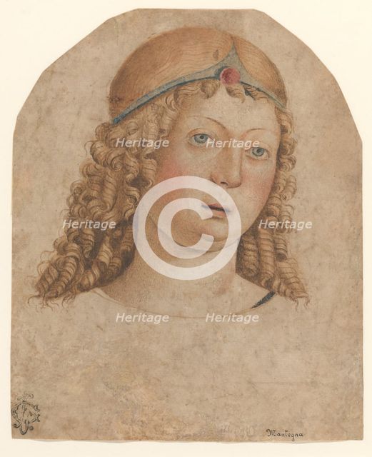 Head of a Youth with a Diadem, late 15th-early 16th century. Creator: Cristoforo Caselli.