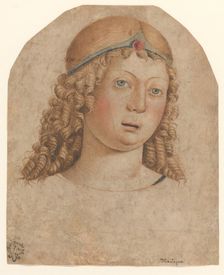 Head of a Youth with a Diadem, late 15th-early 16th century. Creator: Cristoforo Caselli