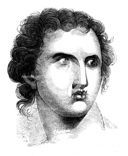 Head of Achilles. Artist: Unknown