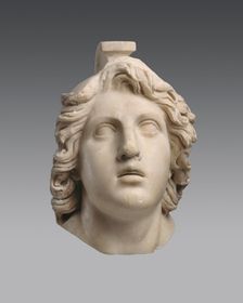 Head of Achilles (Roman copy from a Greek Original), ca 160 BC